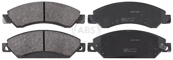 Brake Pad Set, disc brake 38429