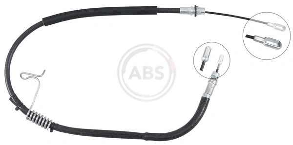 Cable Pull, parking brake K17628