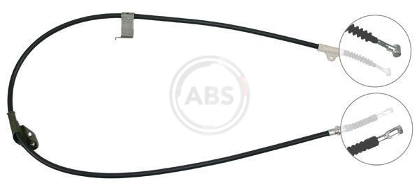 Cable Pull, parking brake K15227