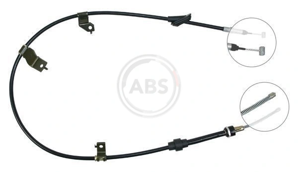 Cable Pull, parking brake K13807