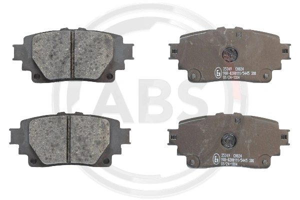 Brake Pad Set, disc brake 35349