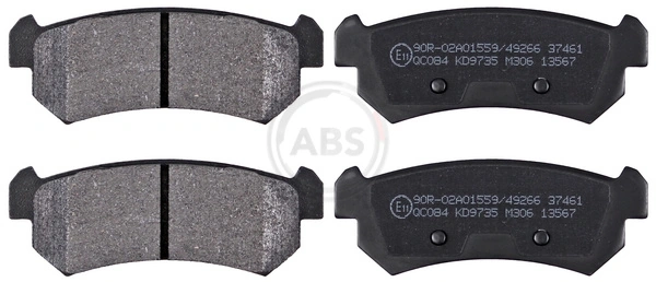 Brake Pad Set, disc brake 37461