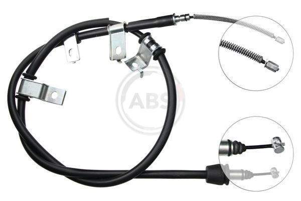 Cable Pull, parking brake K15358