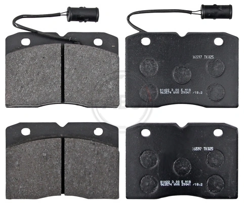 Brake Pad Set, disc brake 36597