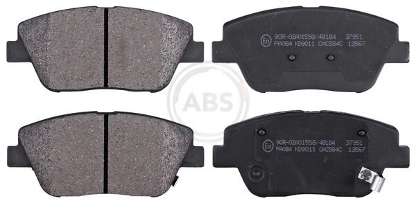 Brake Pad Set, disc brake 37951