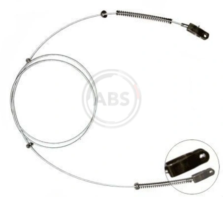 Cable Pull, parking brake K10126