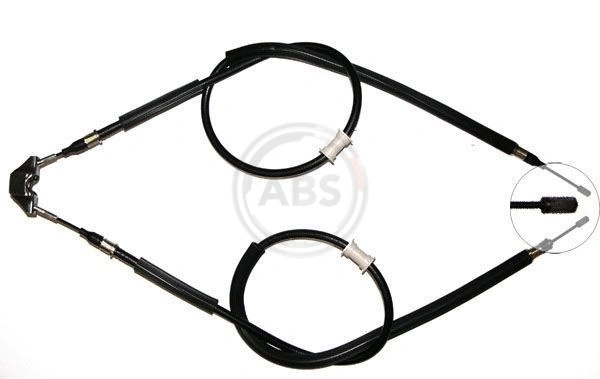 Cable Pull, parking brake K16992