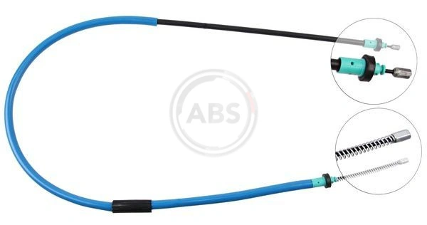 Cable Pull, parking brake K19717