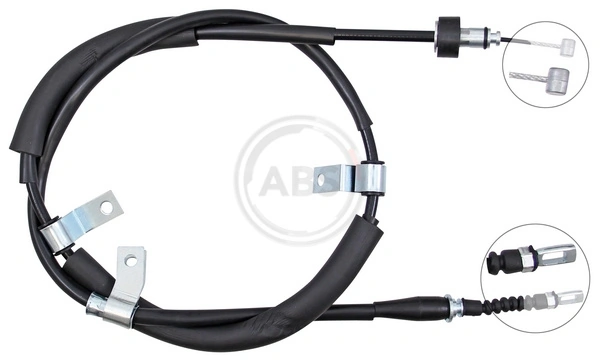 Cable Pull, parking brake K17318