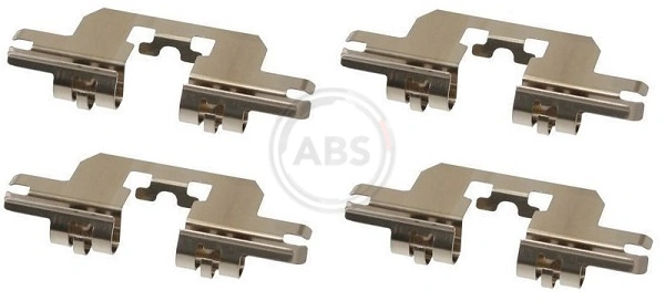 Accessory Kit, disc brake pad 1724Q