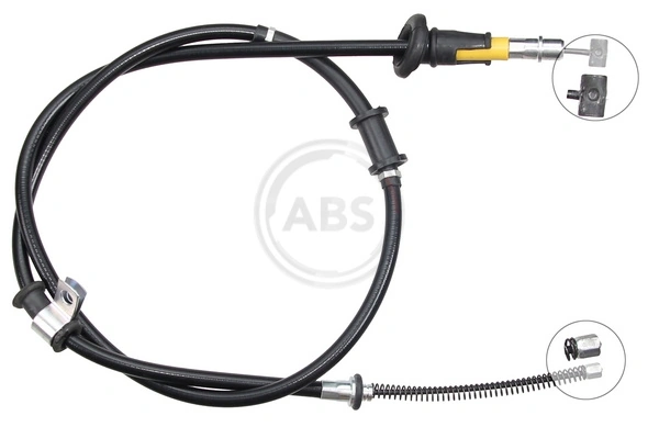 Cable Pull, parking brake K19628