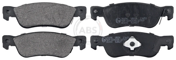Brake Pad Set, disc brake 36686