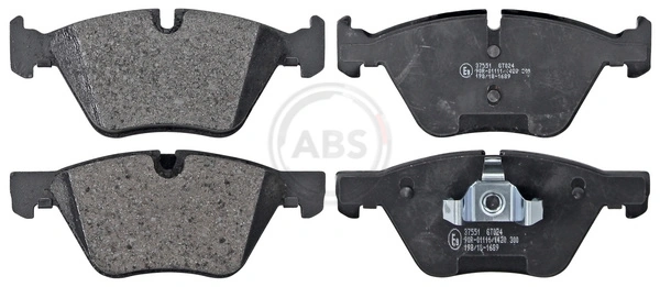 Brake Pad Set, disc brake 37551