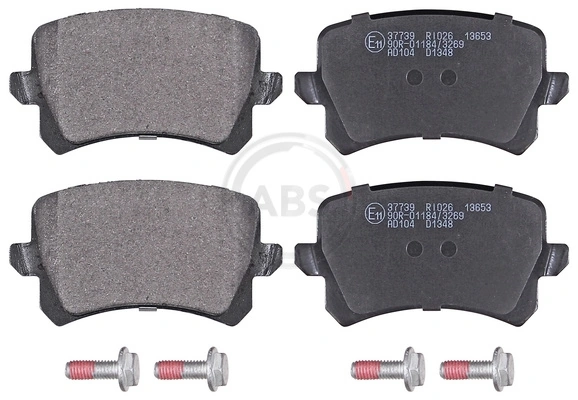 Brake Pad Set, disc brake 37739