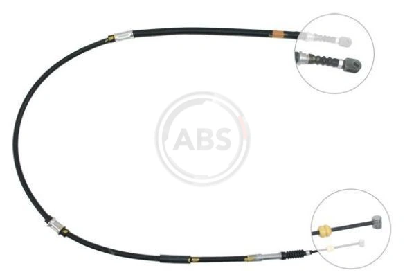 Cable Pull, parking brake K16688