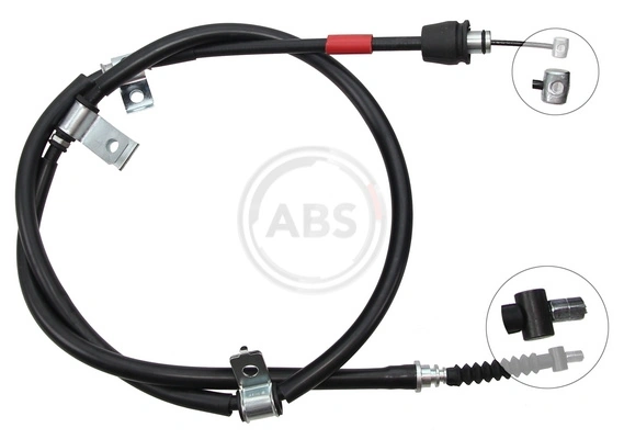 Cable Pull, parking brake K19063