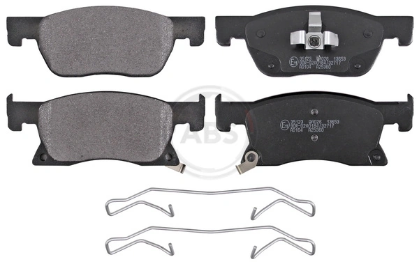 Brake Pad Set, disc brake 35123