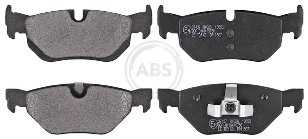 Brake Pad Set, disc brake 37437