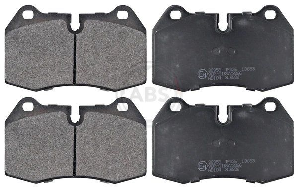 Brake Pad Set, disc brake 36958