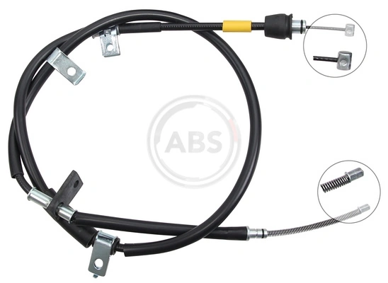 Cable Pull, parking brake K19118