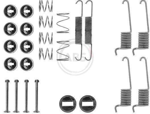 Accessory Kit, brake shoes 0714Q