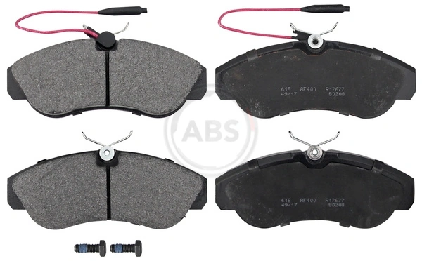 Brake Pad Set, disc brake 36884