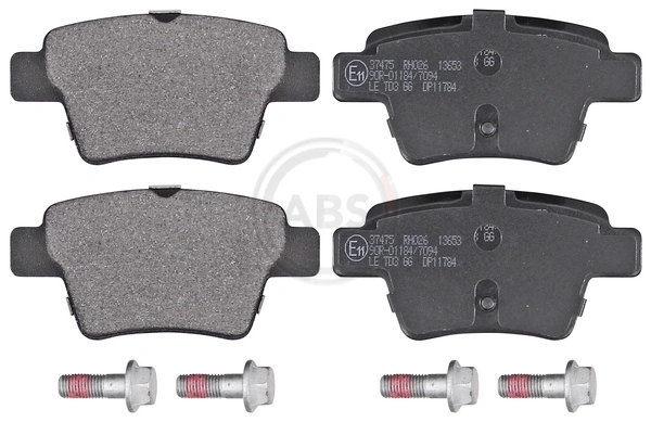 Brake Pad Set, disc brake 37475