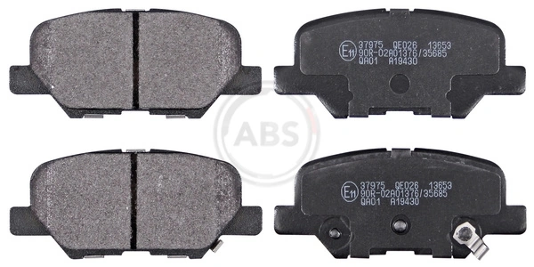 Brake Pad Set, disc brake 37975