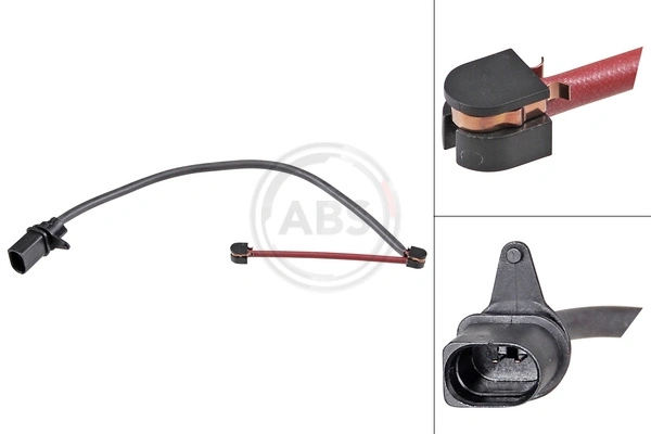 Warning Contact, brake pad wear 39955