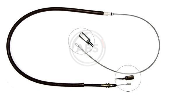 Cable Pull, parking brake K17336