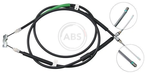 Cable Pull, parking brake K10065