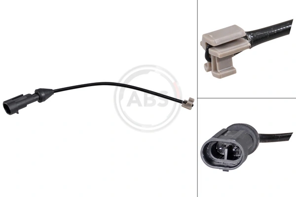 Warning Contact, brake pad wear 39601