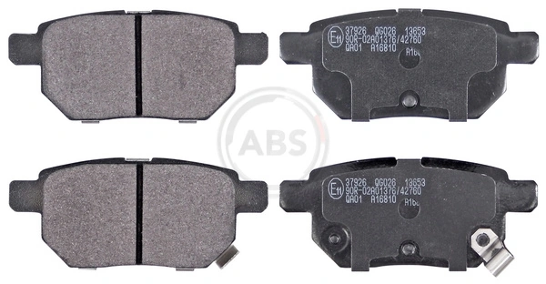 Brake Pad Set, disc brake 37926