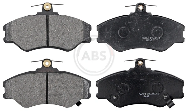 Brake Pad Set, disc brake 36871