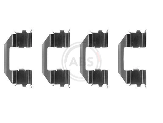 Accessory Kit, disc brake pad 1258Q