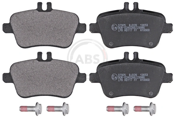 Brake Pad Set, disc brake 37905