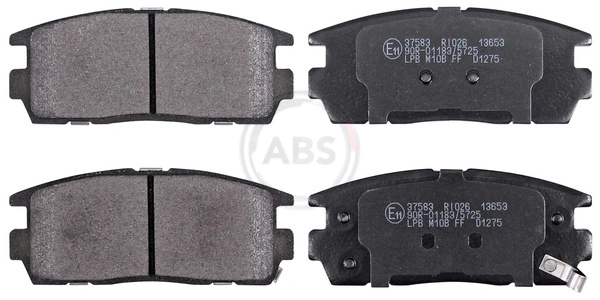 Brake Pad Set, disc brake 37583