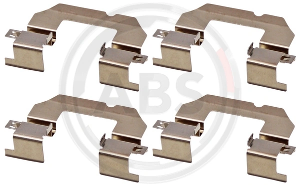 Accessory Kit, disc brake pad 0102Q