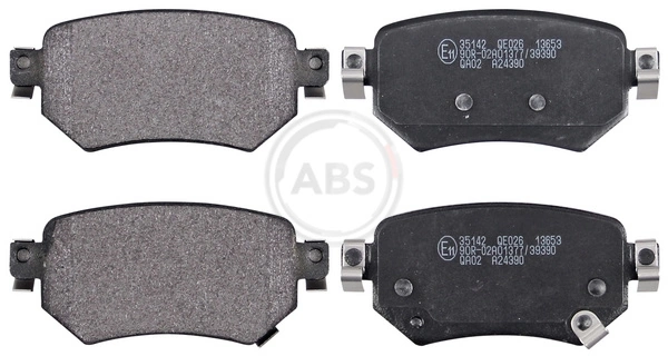 Brake Pad Set, disc brake 35142