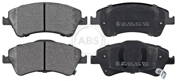 Brake Pad Set, disc brake 37615