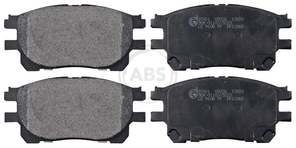 Brake Pad Set, disc brake 37421