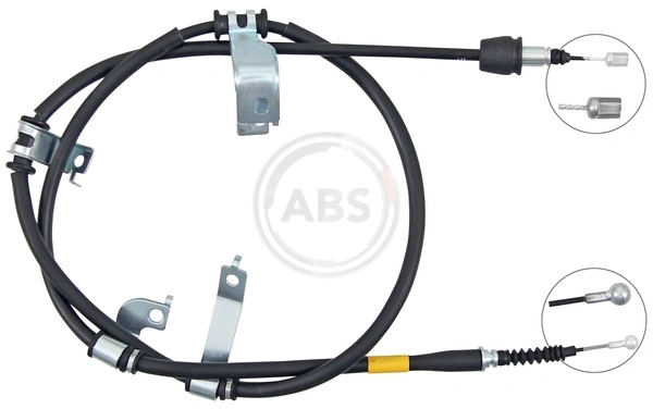 Cable Pull, parking brake K14074