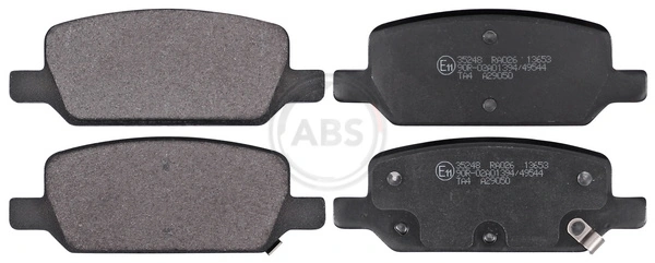 Brake Pad Set, disc brake 35248