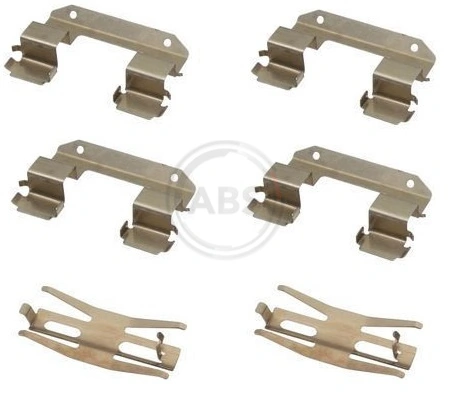 Accessory Kit, disc brake pad 1618Q