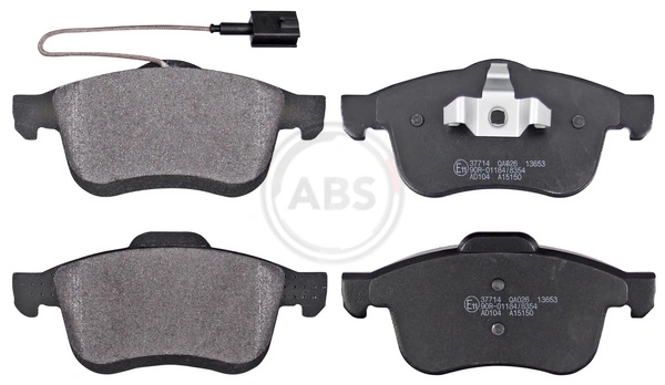 Brake Pad Set, disc brake 37714