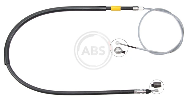 Cable Pull, parking brake K12029