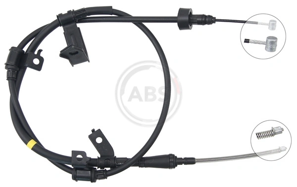 Cable Pull, parking brake K17509