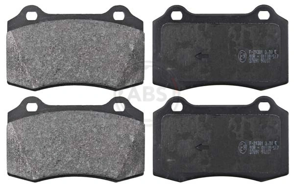 Brake Pad Set, disc brake 37691