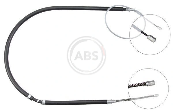 Cable Pull, parking brake K18266