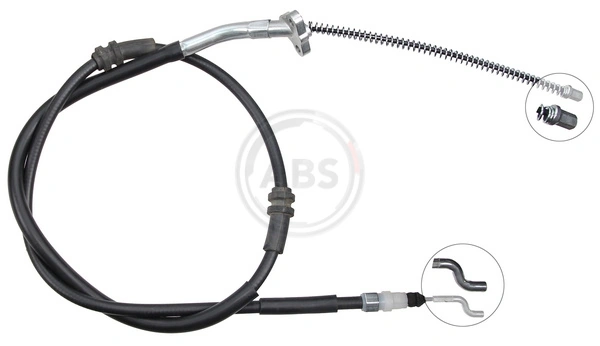 Cable Pull, parking brake K13871
